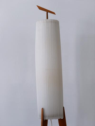 Rare Elegant Mid Century Modern Two Flamed Scandinavian Floor Lamp 1960s