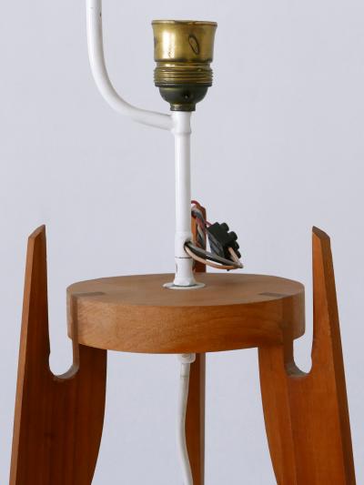 Rare Elegant Mid Century Modern Two Flamed Scandinavian Floor Lamp 1960s