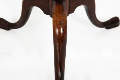 Rare English Queen Anne Antique Miniature Salesman Sample Tilt Top Table