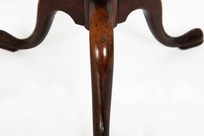 Rare English Queen Anne Antique Miniature Salesman Sample Tilt Top Table