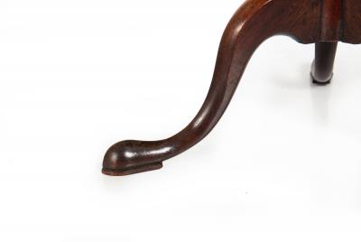Rare English Queen Anne Antique Miniature Salesman Sample Tilt Top Table