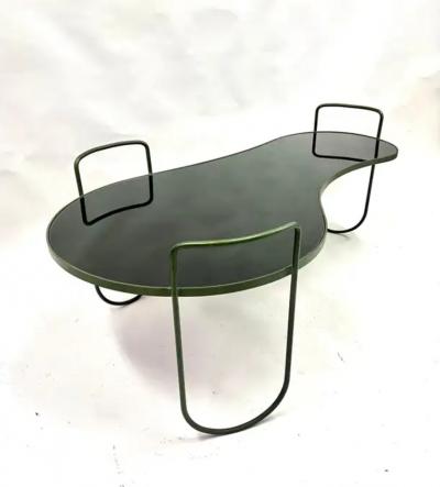 Rare French Mid Century Suspended Organic Form Coffee Table