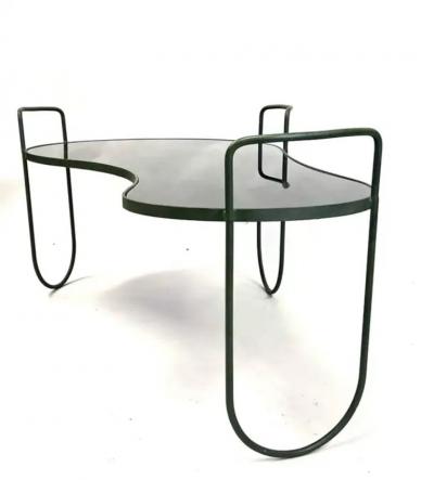 Rare French Mid Century Suspended Organic Form Coffee Table