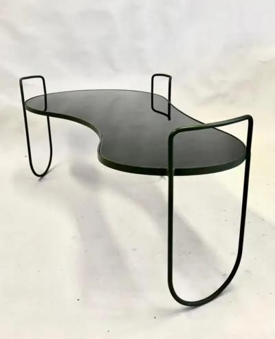 Rare French Mid Century Suspended Organic Form Coffee Table