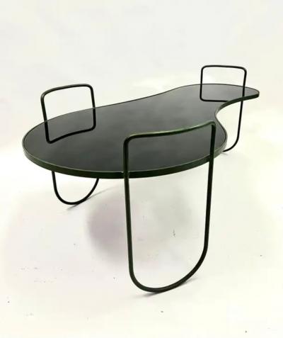 Rare French Mid Century Suspended Organic Form Coffee Table