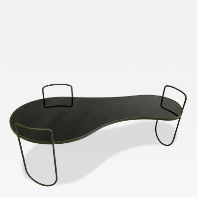 Rare French Mid Century Suspended Organic Form Coffee Table