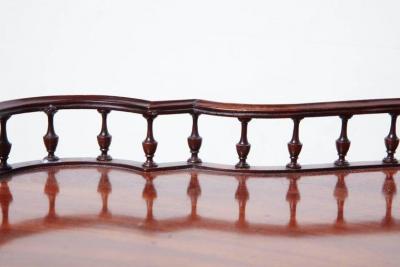 Rare George II Mahogany Tilt Top Wine Table