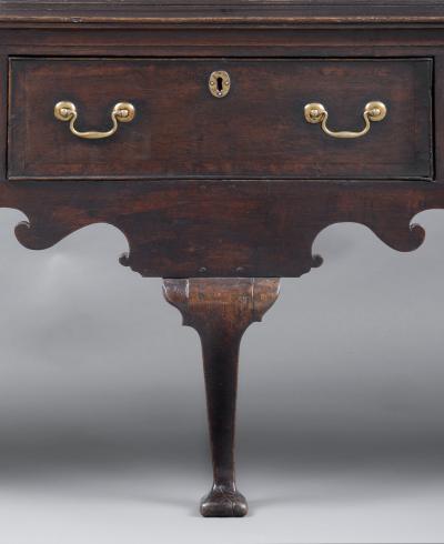 Rare George II Oak Dresser with Gothic Shaped Apron Circa 1730