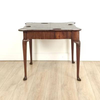 Rare George III Concertina Game Table England circa 1780