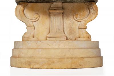 Rare Grand Tour Marble Basin Model of a Roman Bath ca 1810
