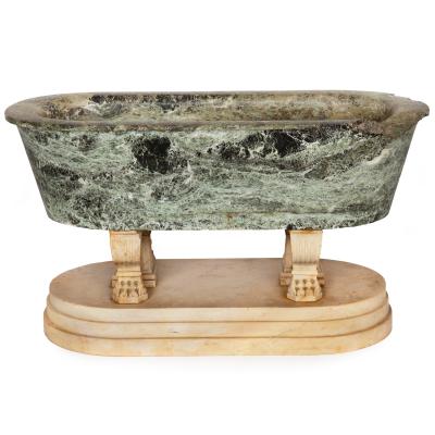 Rare Grand Tour Marble Basin Model of a Roman Bath ca 1810
