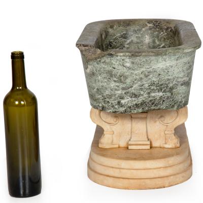 Rare Grand Tour Marble Basin Model of a Roman Bath ca 1810