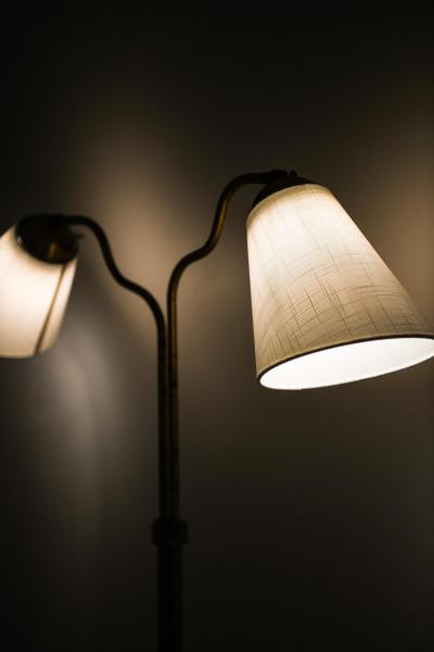 Rare Height adjustable Floor Lamp 1950s