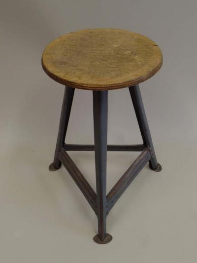 Rare Industrial Stool from the Bauhaus in Berlin Germany 1930