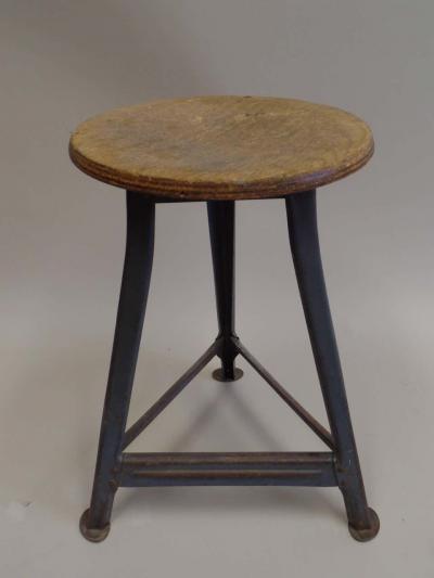 Rare Industrial Stool from the Bauhaus in Berlin Germany 1930