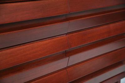 Rare Italian Modern Mahogany Tall Bookcase