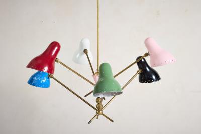 Rare Italian Multicolor Pendant