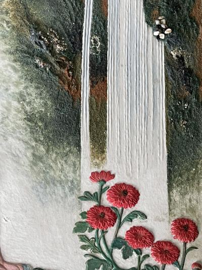 Rare Japanese Lacquer Writing Box Suzuribako Meiji Period