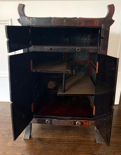 Rare Japanese Traveling Chest Edo Period