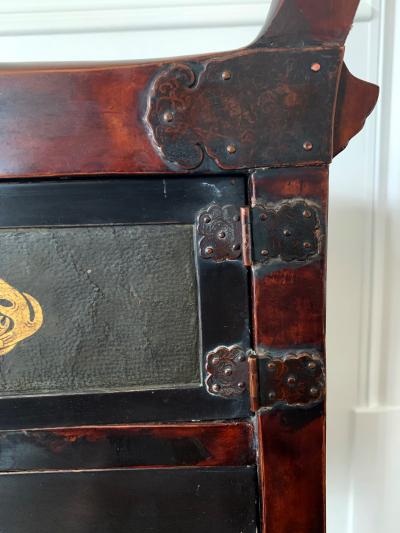 Rare Japanese Traveling Chest Edo Period