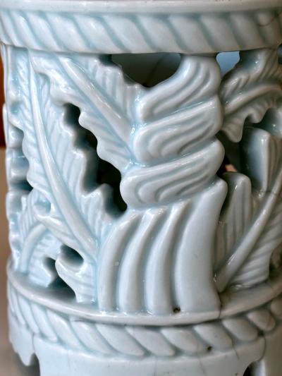 Rare Korean Ceramic Brush Holder Joseon Dynasty