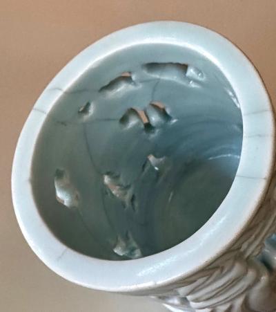 Rare Korean Ceramic Brush Holder Joseon Dynasty