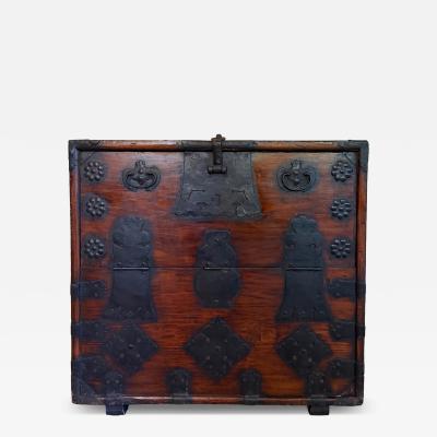 Rare Korean Gangwon Do Bandaji Chest Joseon Dynasty