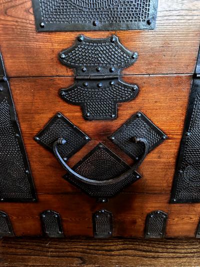 Rare Korean Pakchon Bandaji Chest Joseon Dynasty