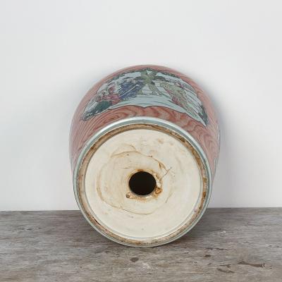 Rare Large Chinese Porcelain Cache Pot without stand circa 1910