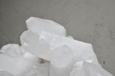 Rare Large Natural Rock Crystal Quartz Cluster