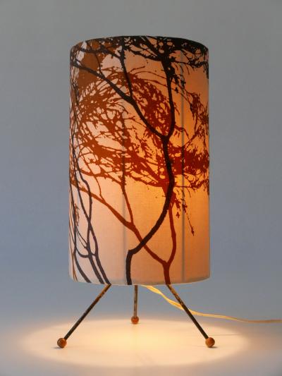 Rare Lovely Mid Century Modern Bedside Table Lamp Austria 1950s