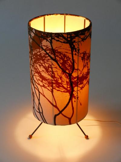 Rare Lovely Mid Century Modern Bedside Table Lamp Austria 1950s