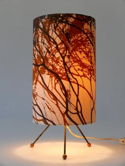 Rare Lovely Mid Century Modern Bedside Table Lamp Austria 1950s