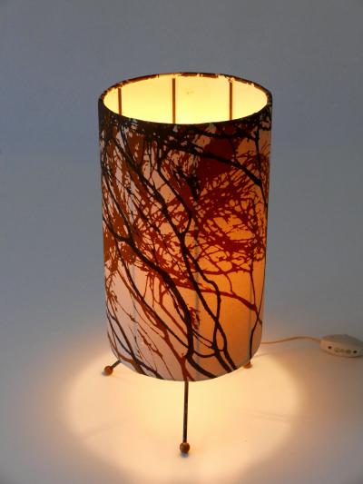 Rare Lovely Mid Century Modern Bedside Table Lamp Austria 1950s