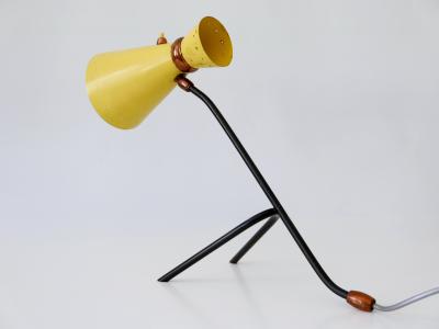 Rare Lovely Mid Century Modern Diabolo Table Lamp Desk Light Italy 1950s