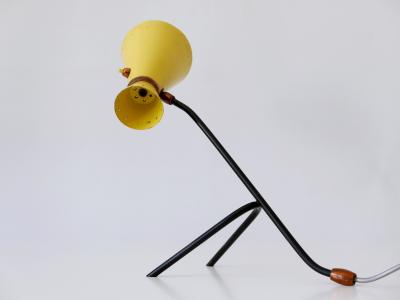 Rare Lovely Mid Century Modern Diabolo Table Lamp Desk Light Italy 1950s