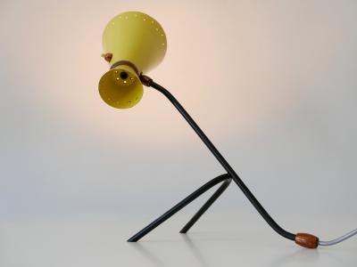 Rare Lovely Mid Century Modern Diabolo Table Lamp Desk Light Italy 1950s