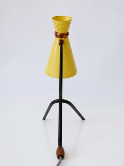 Rare Lovely Mid Century Modern Diabolo Table Lamp Desk Light Italy 1950s