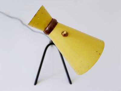 Rare Lovely Mid Century Modern Diabolo Table Lamp Desk Light Italy 1950s