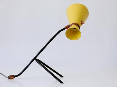 Rare Lovely Mid Century Modern Diabolo Table Lamp Desk Light Italy 1950s