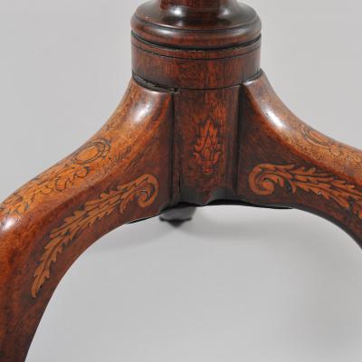 Rare Marquetry Inlaid Tea Table