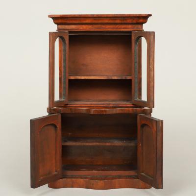 Rare Miniature Classical Cupboard