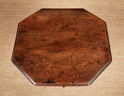 Rare Octagonal Cricket Table