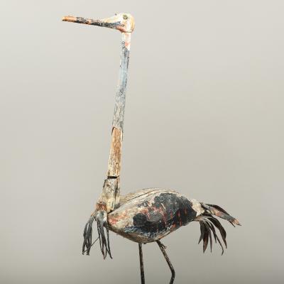 Rare Pair of Folk Art Deron Decoys