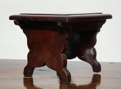 Rare Pair of Georgian Dresser Stools