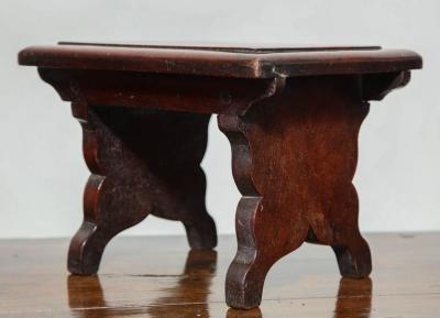 Rare Pair of Georgian Dresser Stools