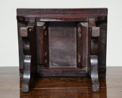 Rare Pair of Georgian Dresser Stools
