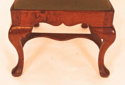 Rare Pair of Maple Queen Anne Side Chairs