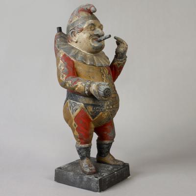 Rare Punch Countertop Cigar Store Tobacconist Figure