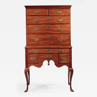 Rare Queen Anne Highboy Attributed to Christopher Townsend